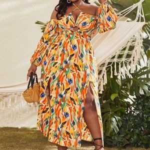 Brand new cut out halter dress